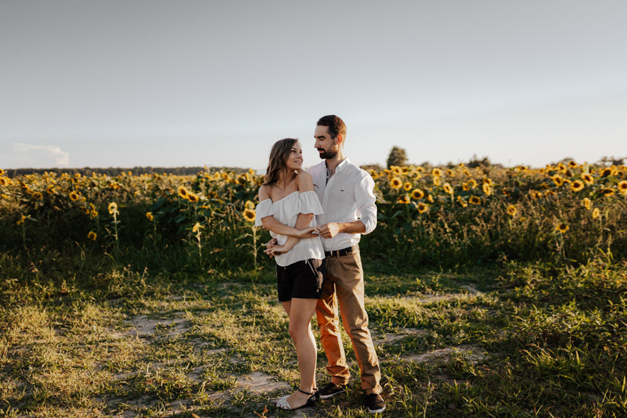 Edyta i Szymon Słoneczniki