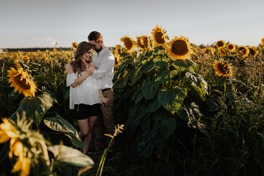 Edyta i Szymon Słoneczniki