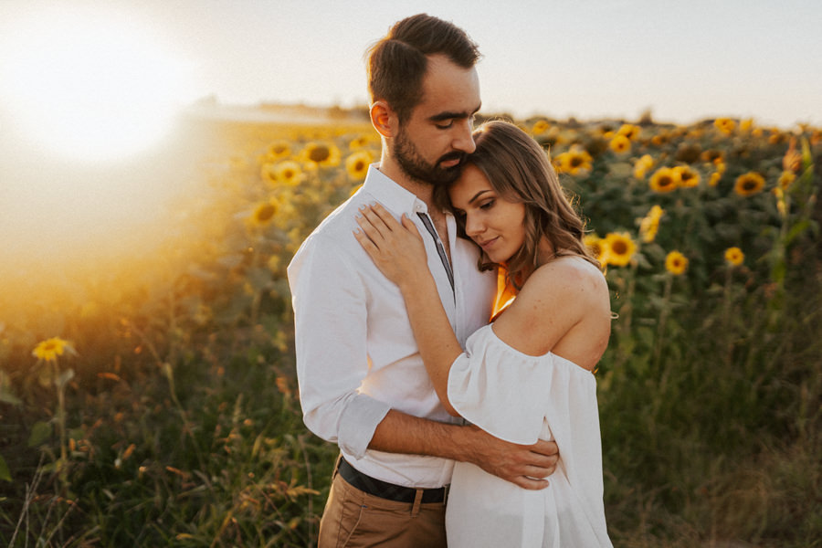 Edyta i Szymon Słoneczniki